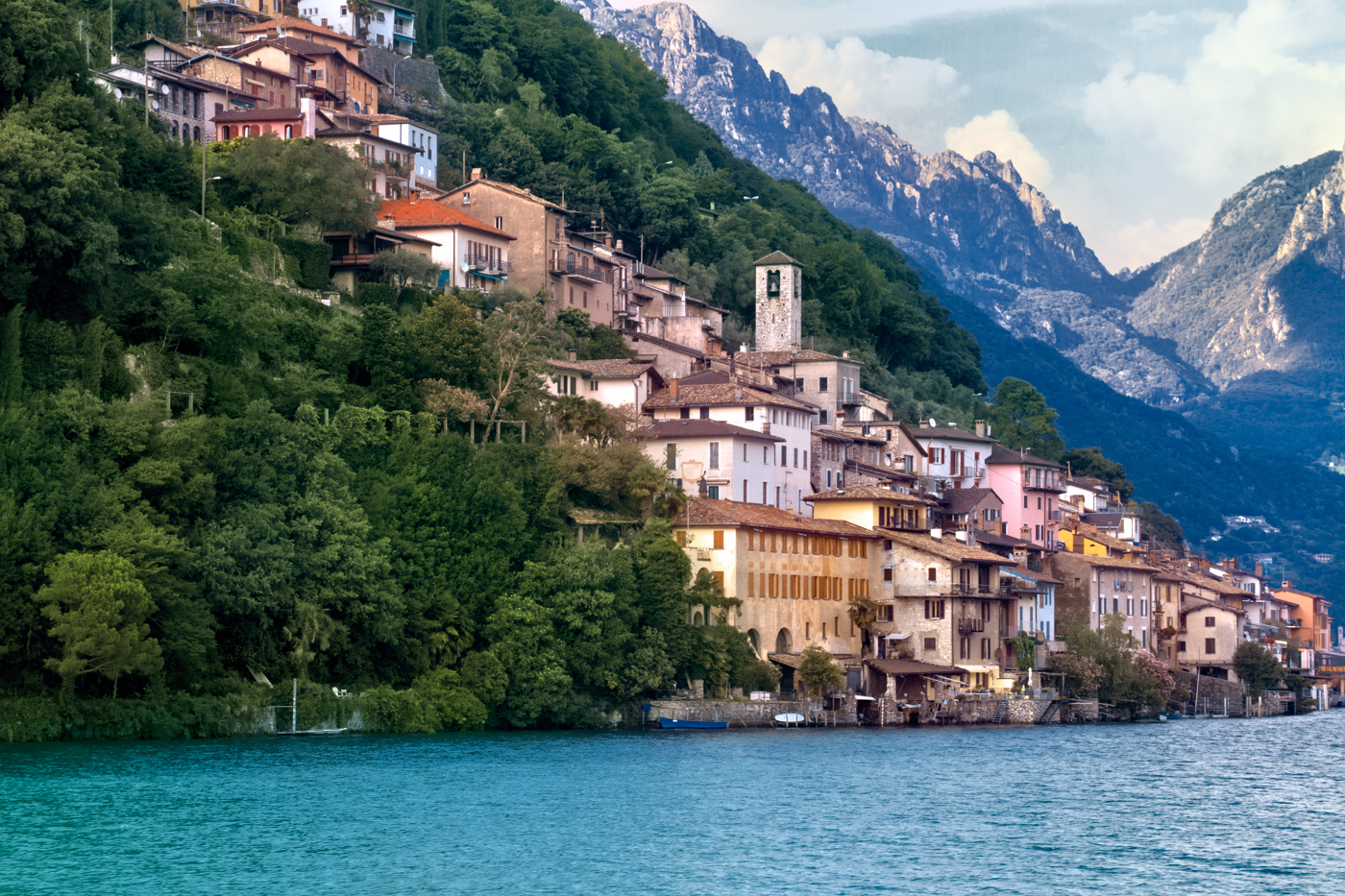 Lake Lugano  by Shirley Bormann, APSA, EPSA