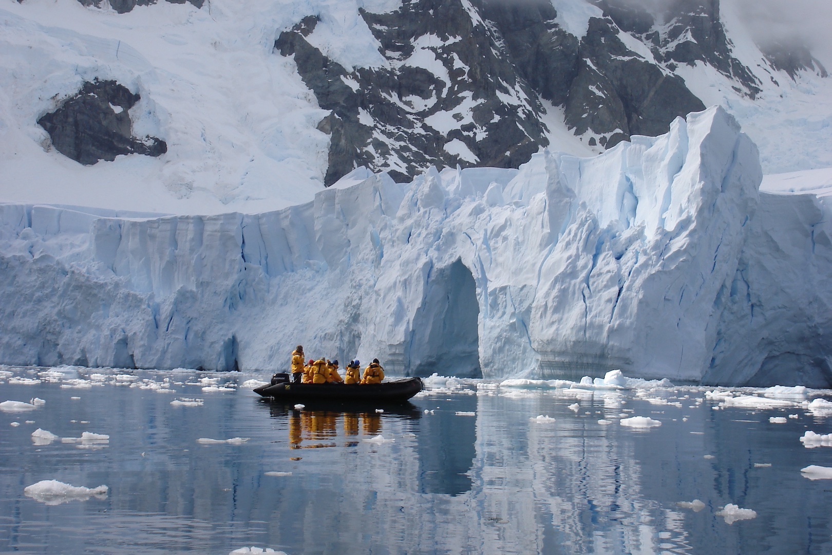 GAZING AT THE ICEBERG