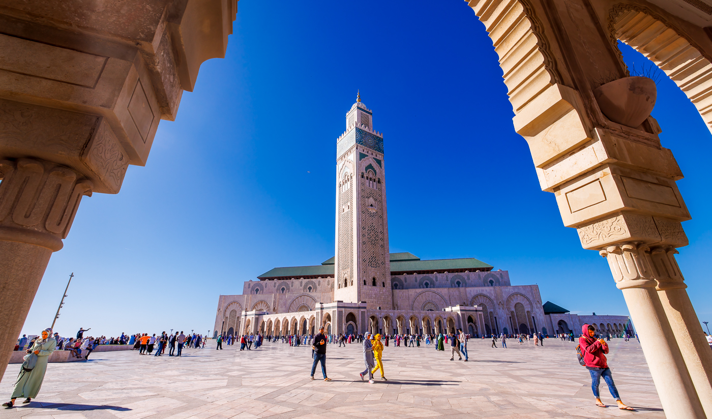 Hassan II mosque by Mandy Vien