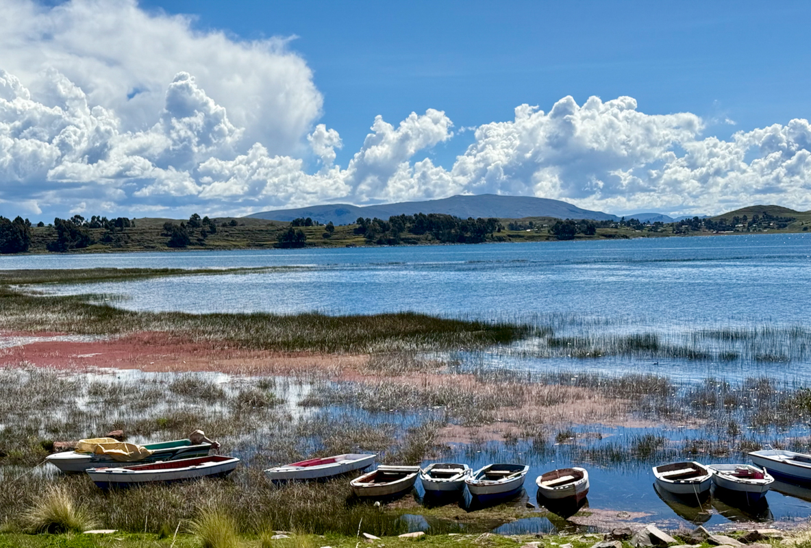 Lake Tititaca  by Dr Edward Goldenberg