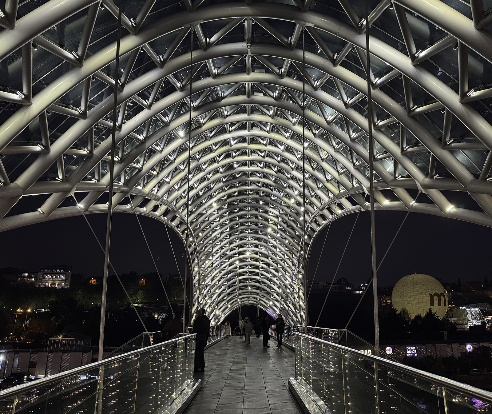 Bridge of Peace, Tbilisi, Georgia by Tom Tauber