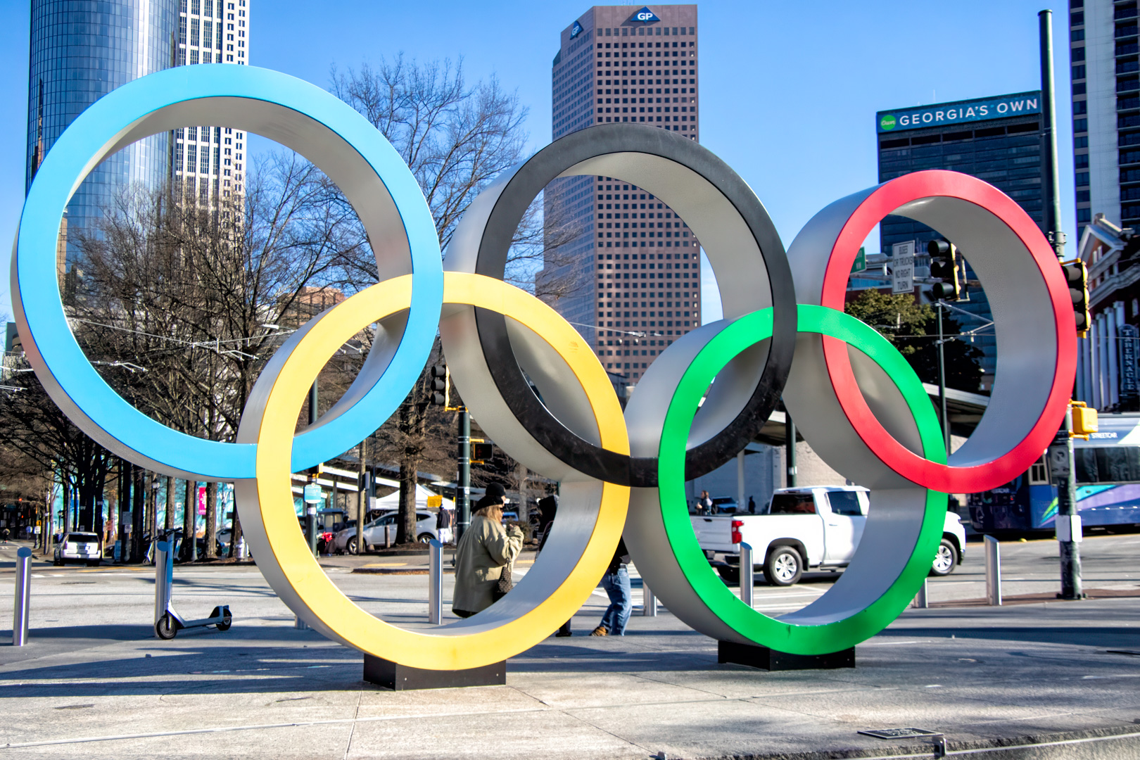 Five Olympic Rings by John Larson