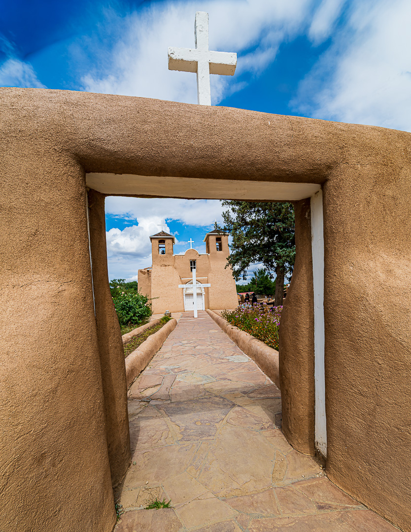 San Francisco de Asis Church (or St. Francis Church), at Ranchos de Taos, New Mexico. by Pinaki Sarkar
