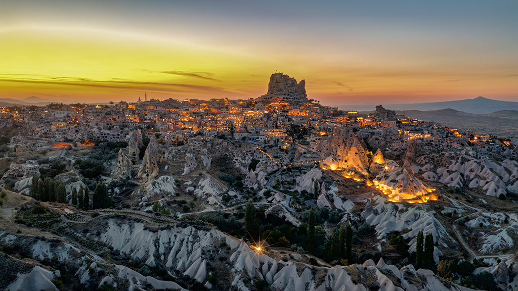 Cappadocia in Evening by David Somali-Chow