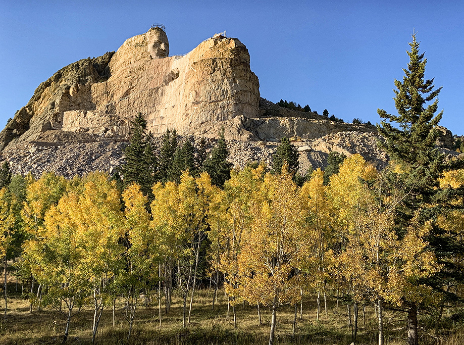 Crazy Horse Memorial by Carolyn Todd-Larson