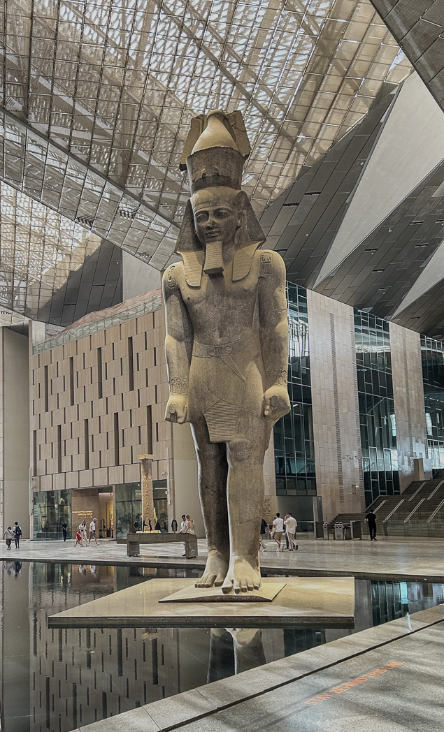 Grand Egyptian Museum by Phyllis Peterson