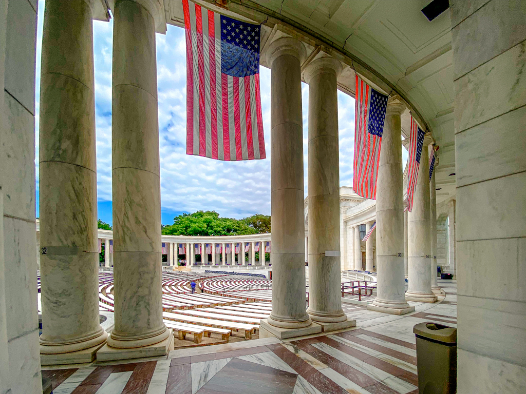 Memorial Amphitheater by Phyllis Peterson