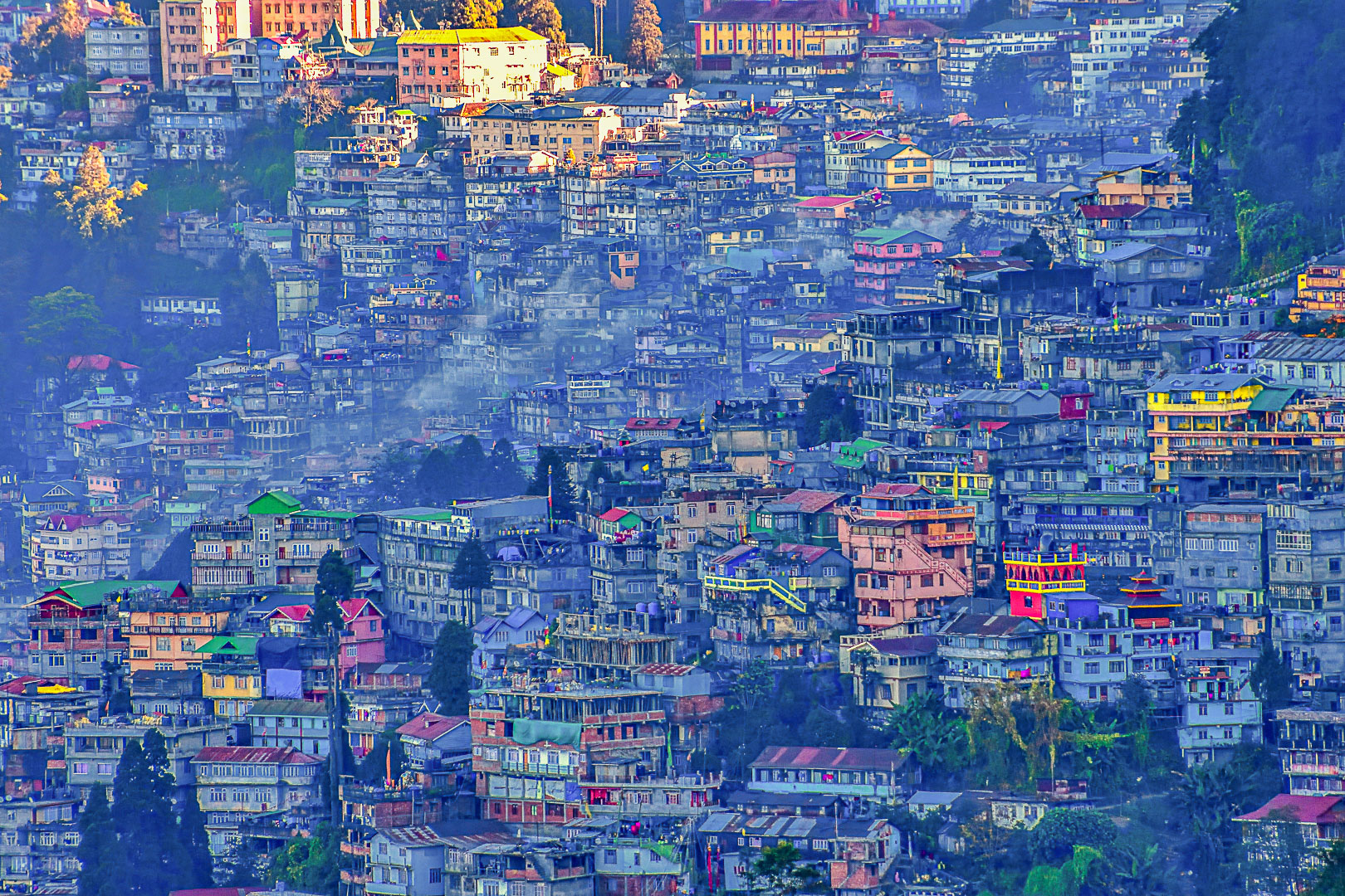 Ghum during Sunset by Pinaki Sarkar