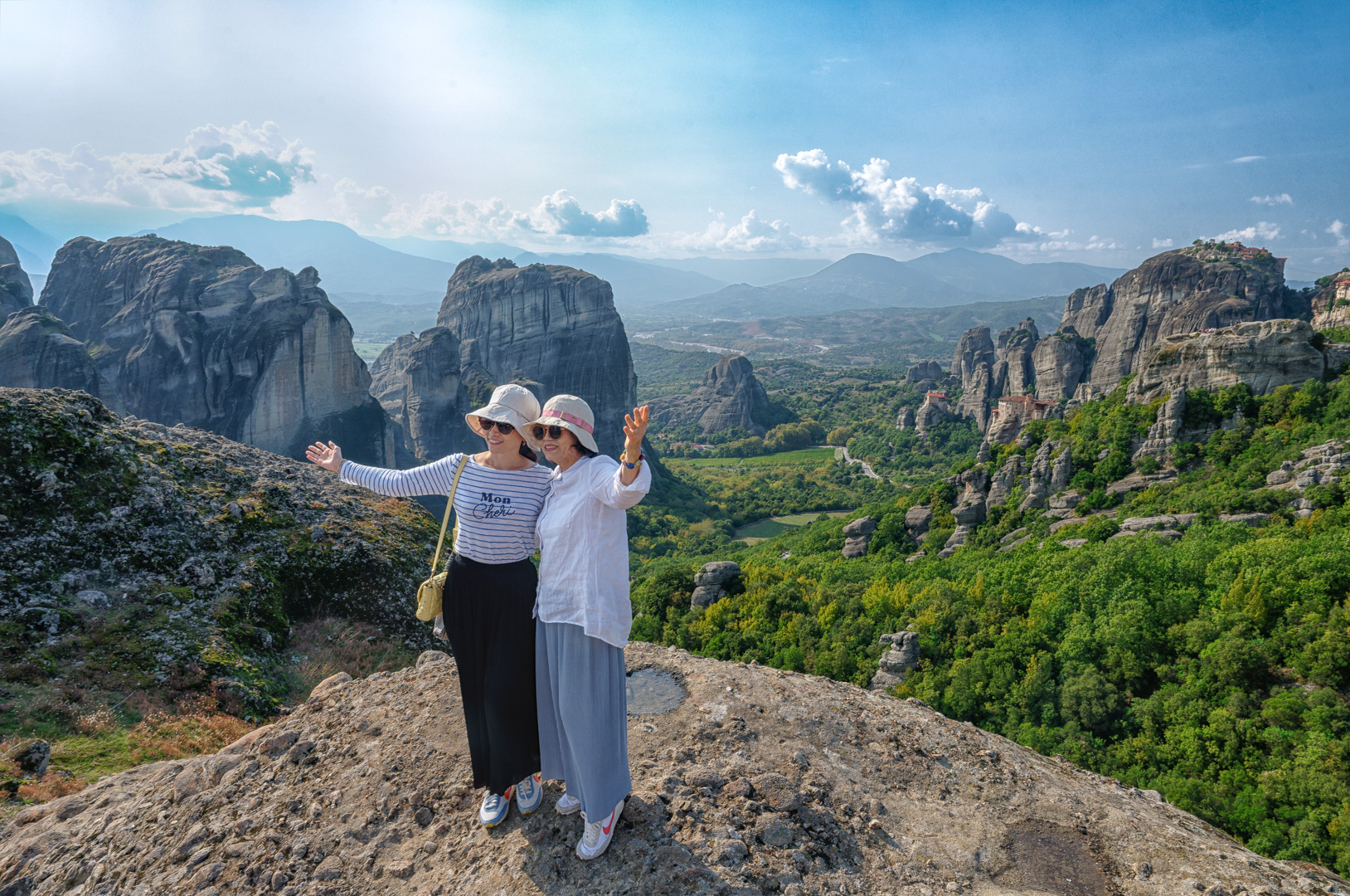 Photo Op at Meteora , Greece by Pinaki Sarkar