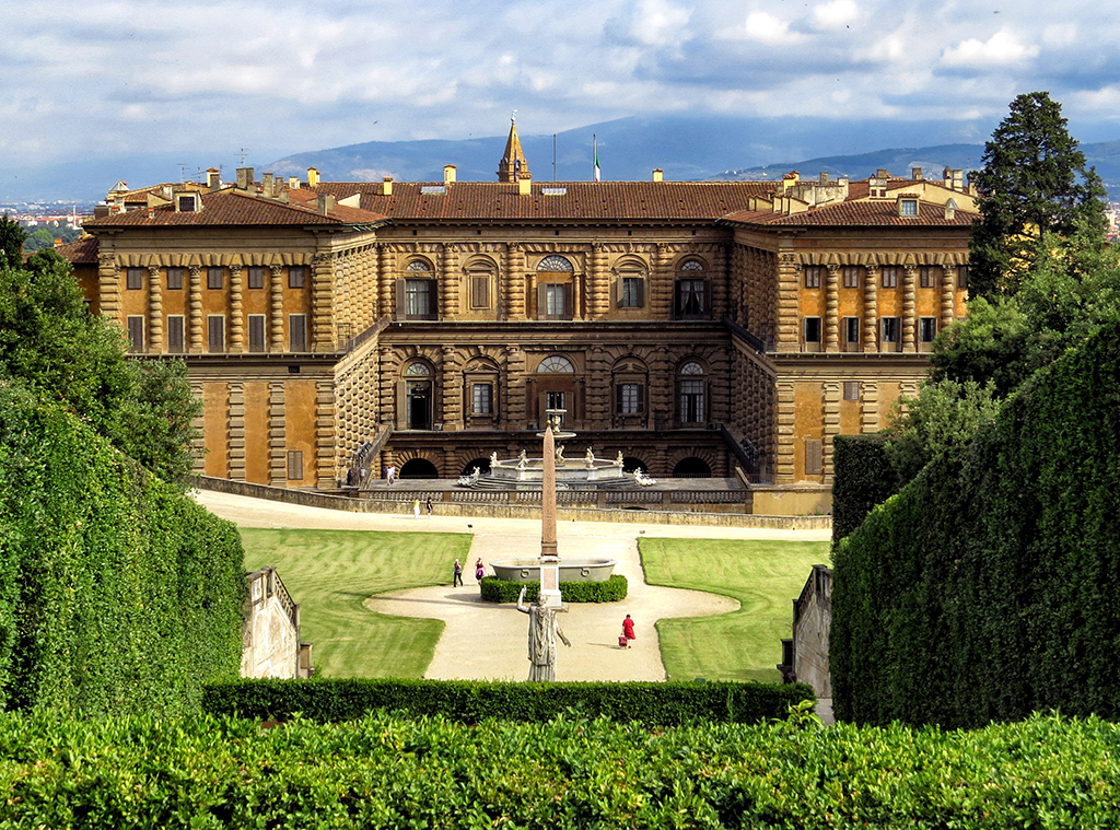 Pitti Palace from Boboli Gardens, Florence Italy by Carolyn Todd-Larson, PPSA, AFIAP
