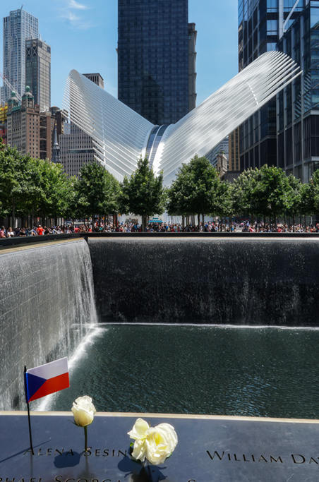 World Trade Center Memorial by Carolyn Todd-Larson