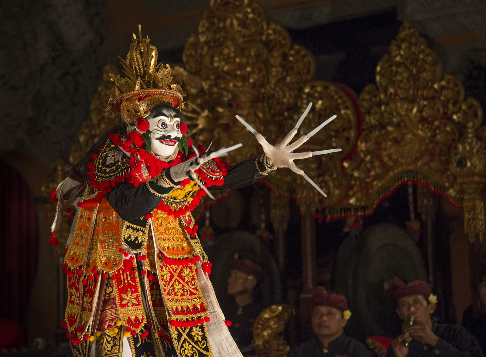 Balinese Temple Dancer by Tom Tauber