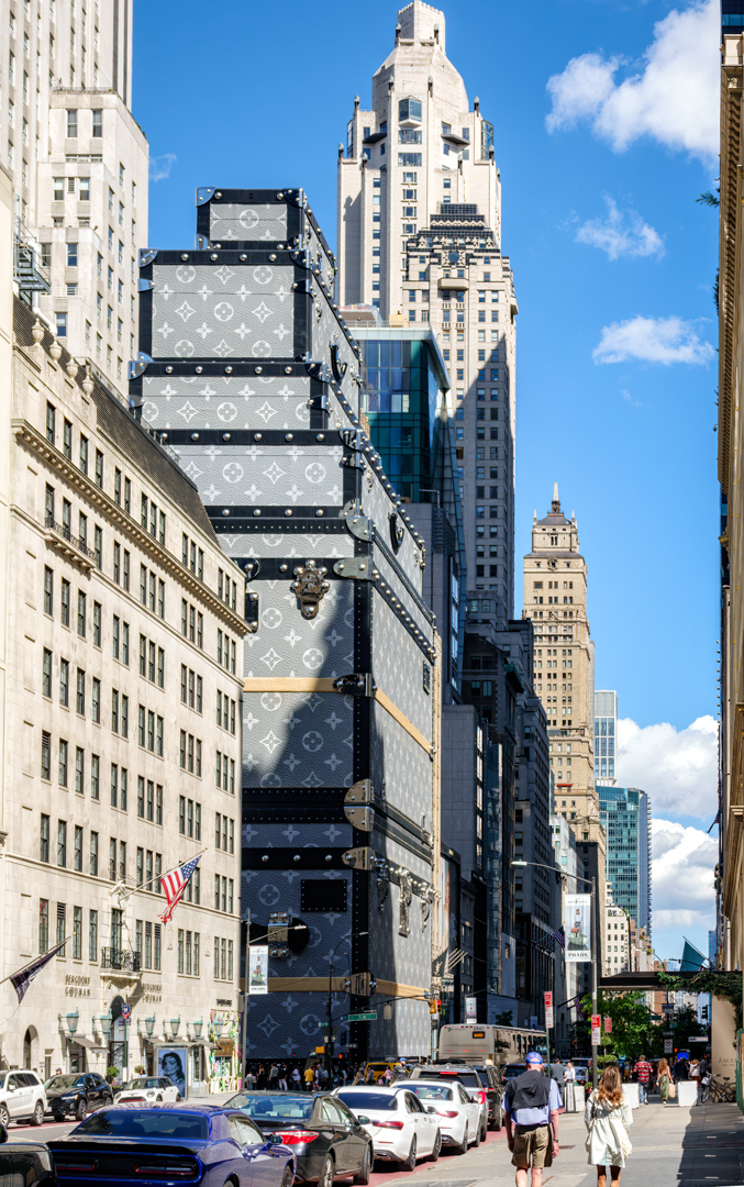 Giant Luggage Sighting by Carolyn Todd-Larson