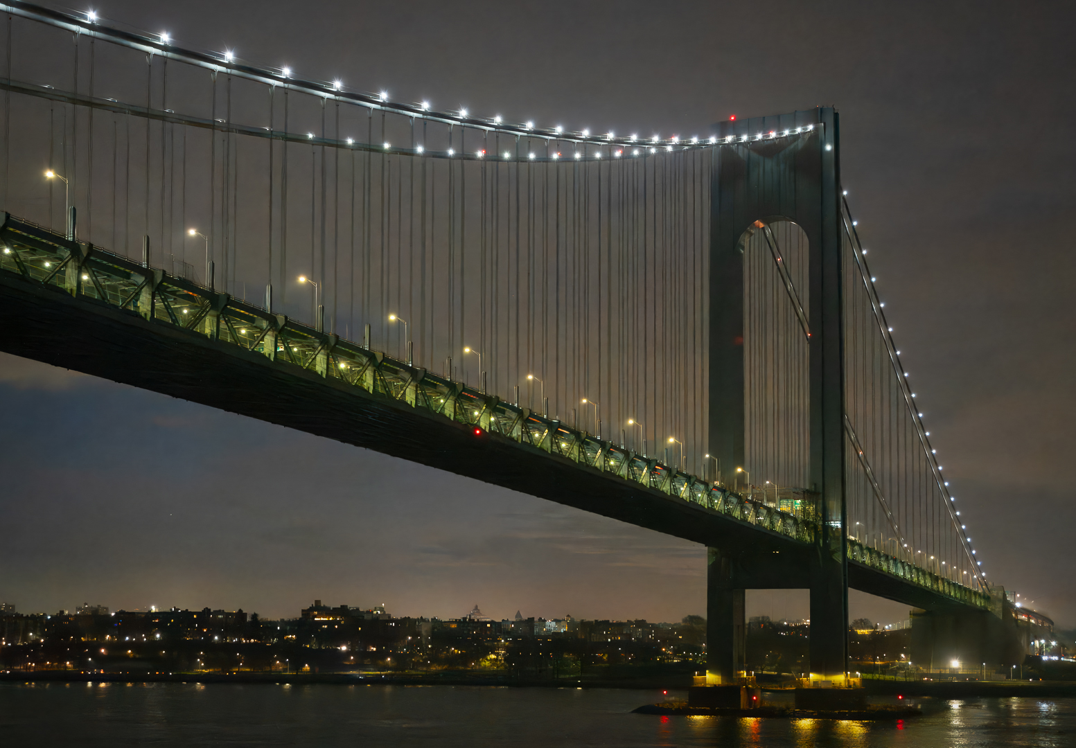 Verrazano Bridge by Richard Distlerath