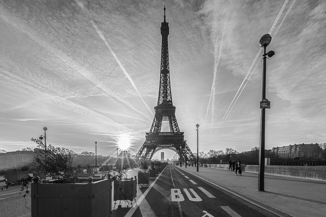 Eiffel Tower at Sunrise by Rizwan Choudhry