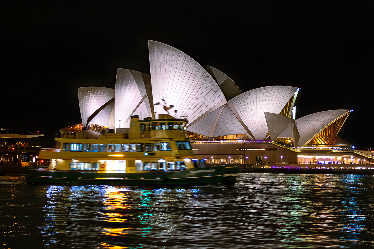 Opera House at Night