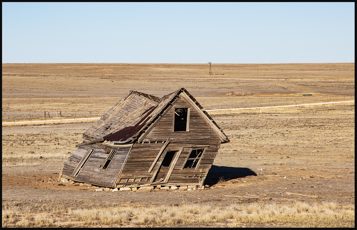 Outskirts, Mills, NM by Leslie Larson
