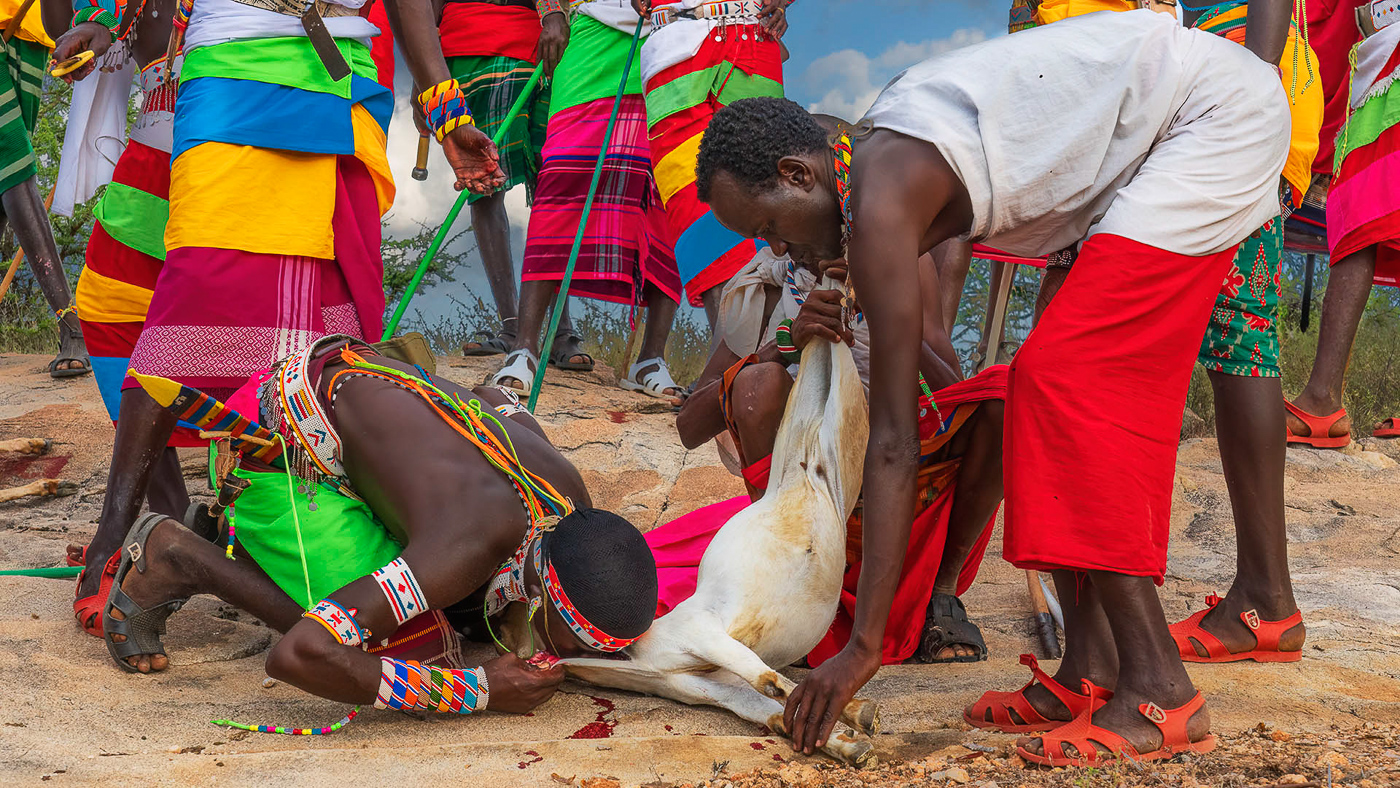 Drinking Goat Blood Nalepo Village