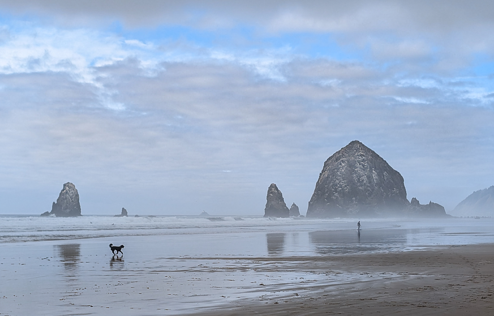 At Cannon Beach in Oregon, mid September, 2025 by Paul Halphen