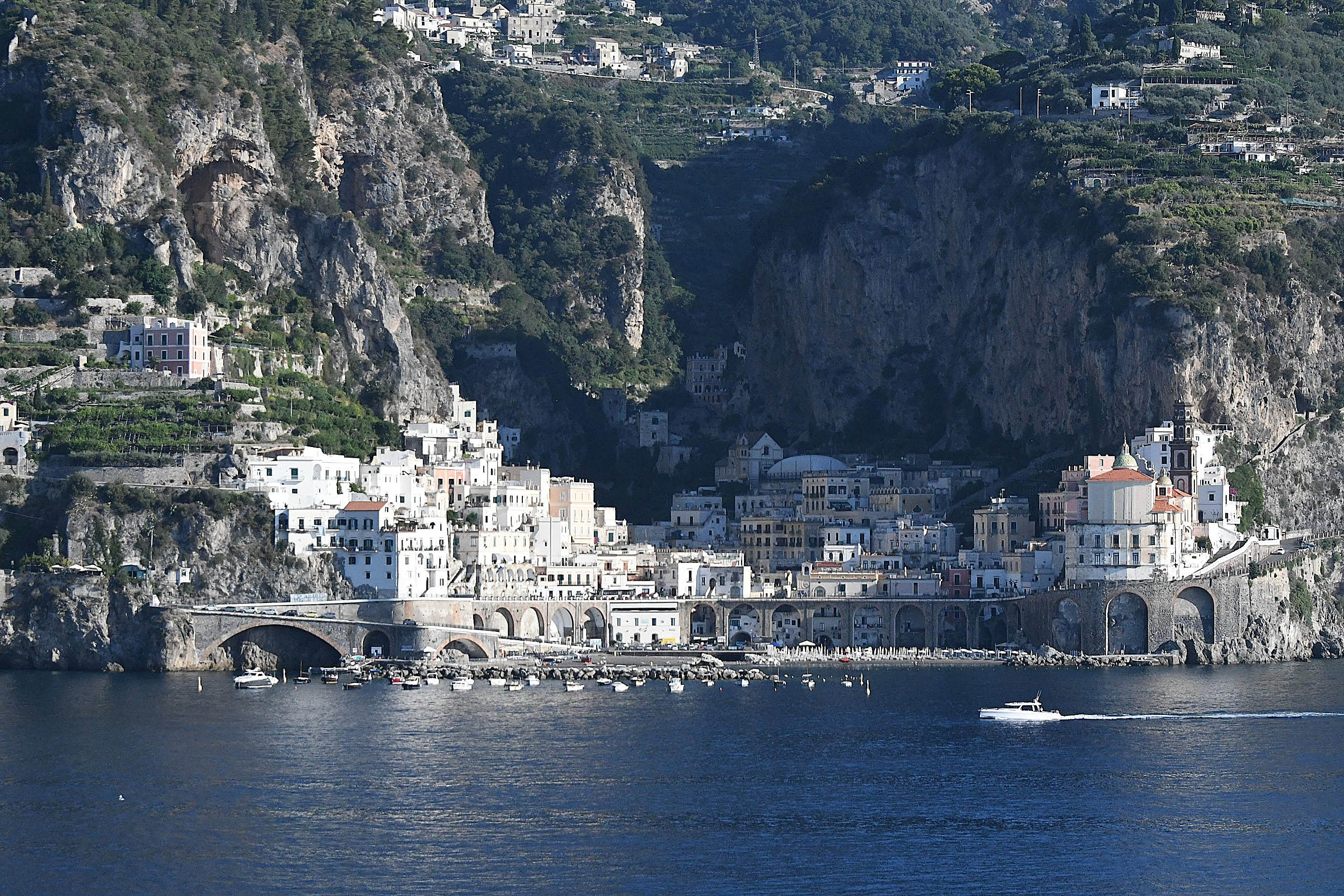 Harborview, Amalfi, Italy by Susan Lincke