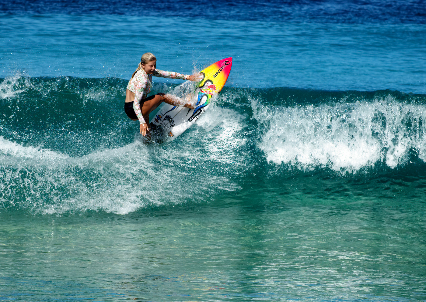Pipeline Beach Joy by Carolyn Todd-Larson