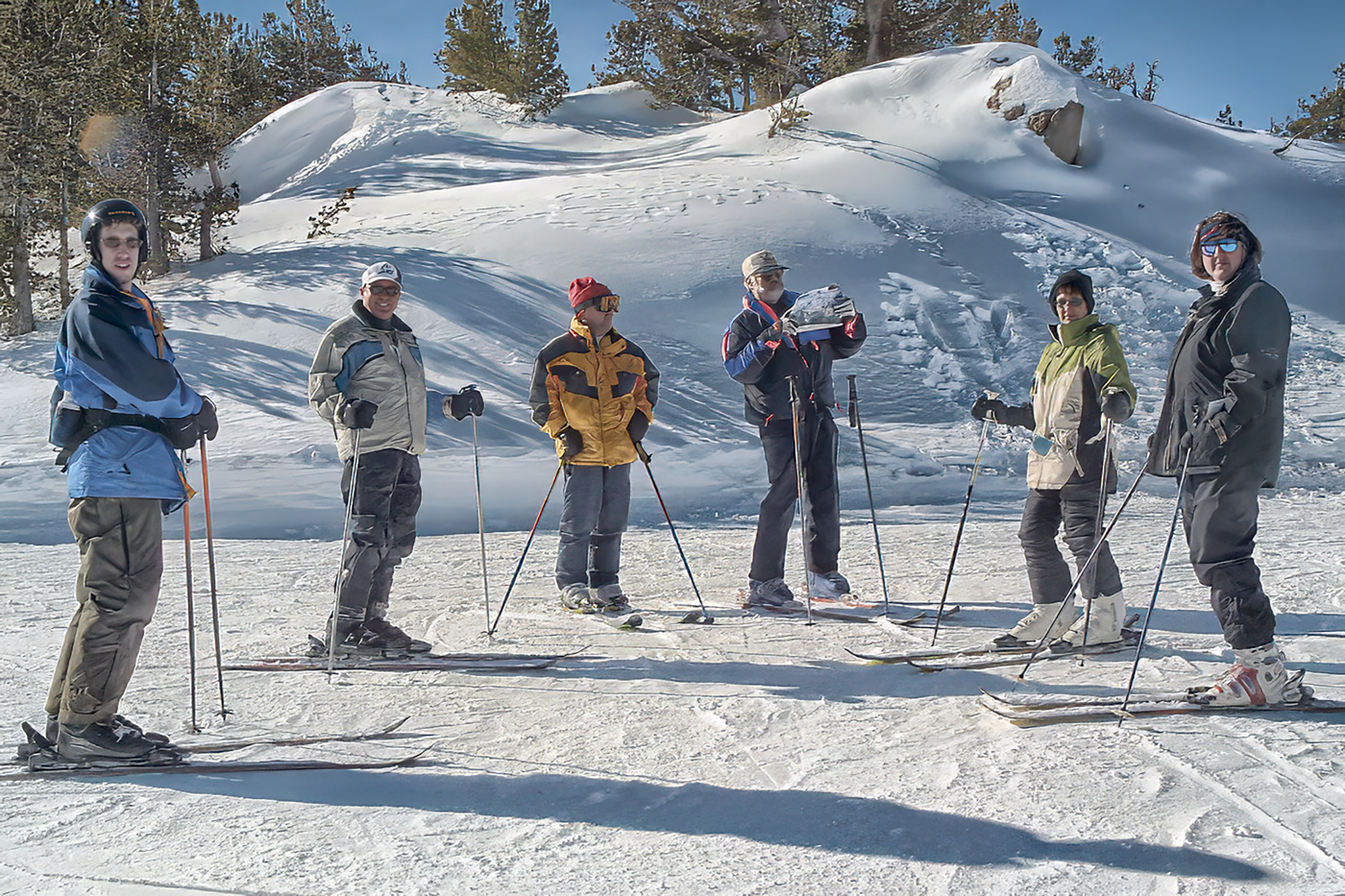 Skiing at Heavenly Valley by John Larson