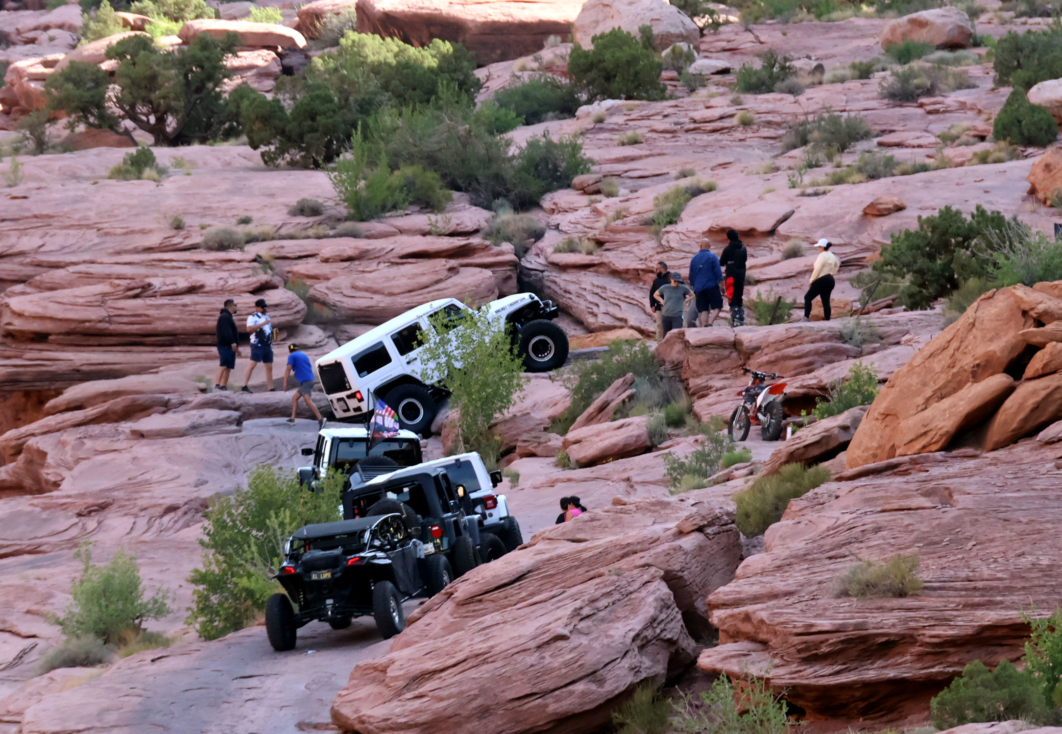 Moab Canyon Rim Trail by Birgit Langmann