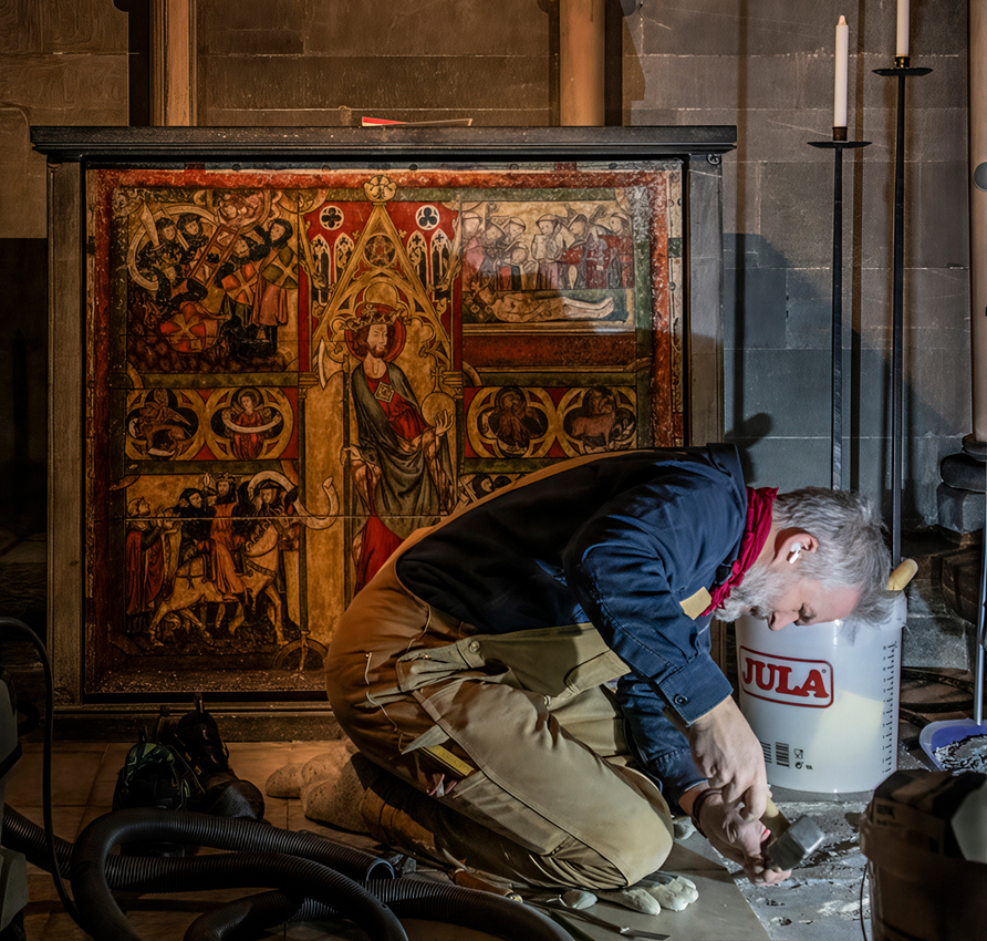 Cathedral Restorer by Ardeth Carlson