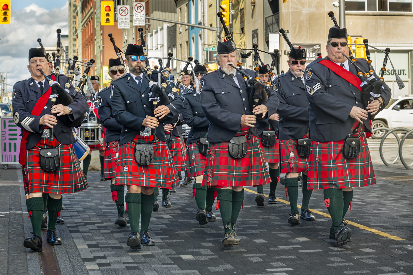 London Police Band by Judith Ponti-Sgargi