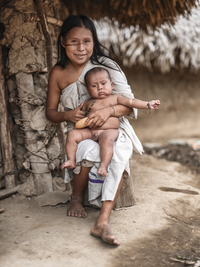 Kogi mother by Christian Kieffer