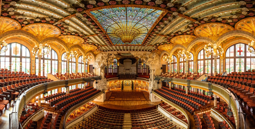 Palau De La Musica - Barcelona by Alistair How