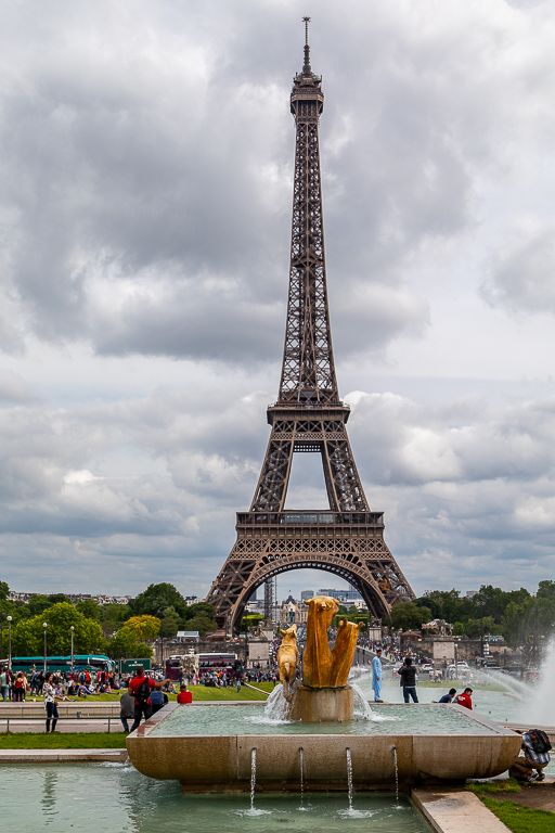 Eiffel From Trocadero by Gary Walter