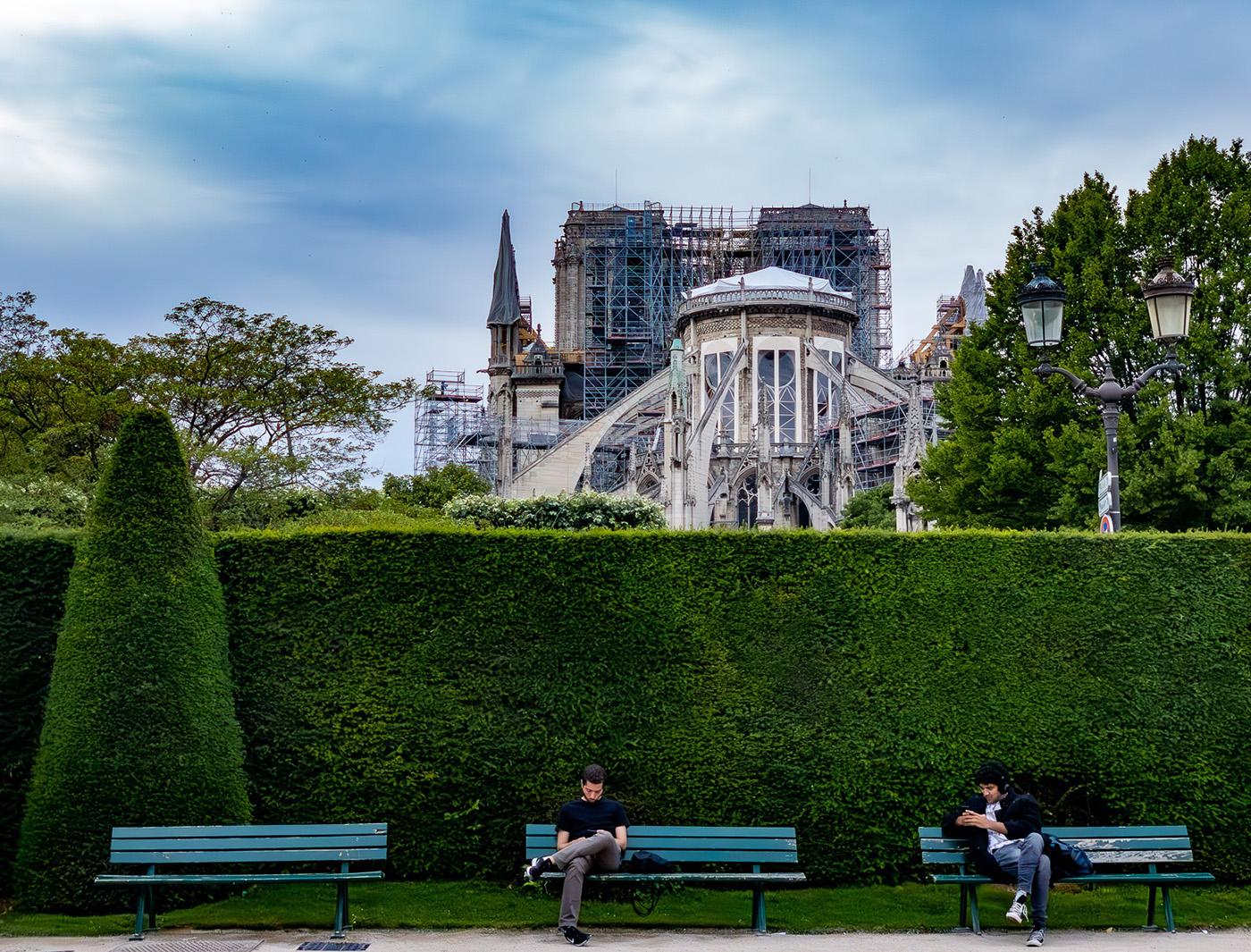 Notre Dame’s Backside by Lisa Cirincione