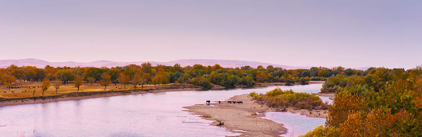 Irtysh River by Rui Zhang