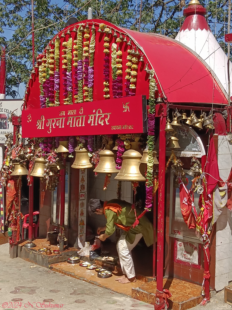 Roadside temple, Uttarakhand Himalaya by N. Sukumar