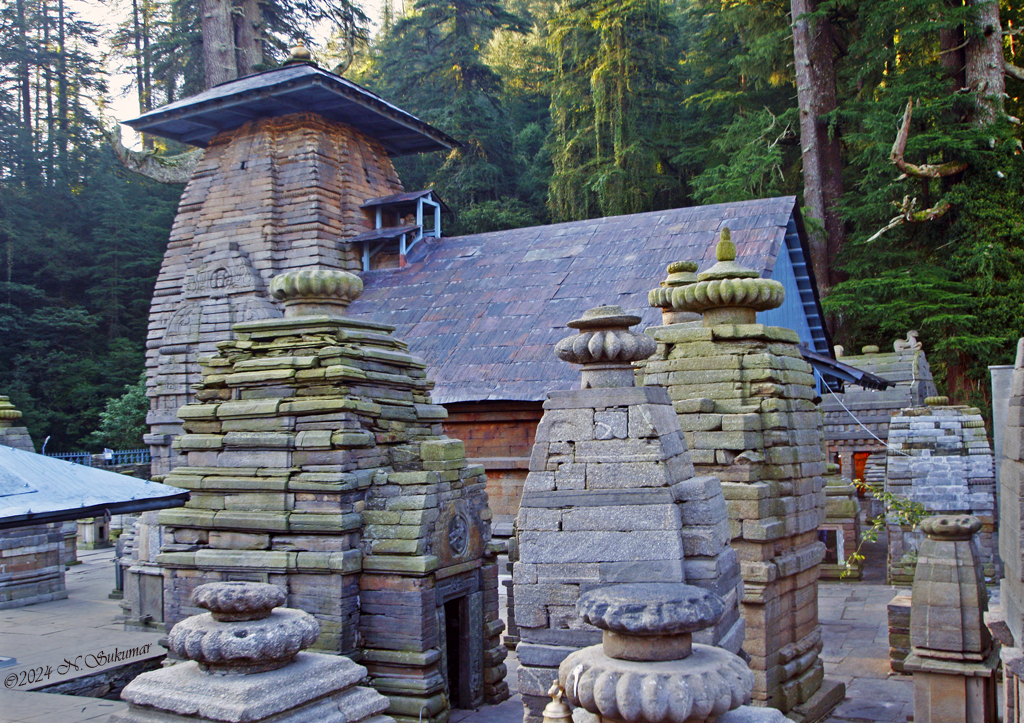 Jageshwar Dham temple complex, Uttarakhand by N. Sukumar