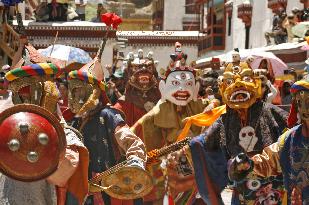 Cham Dance 1, Hemis festival, Ladakh
