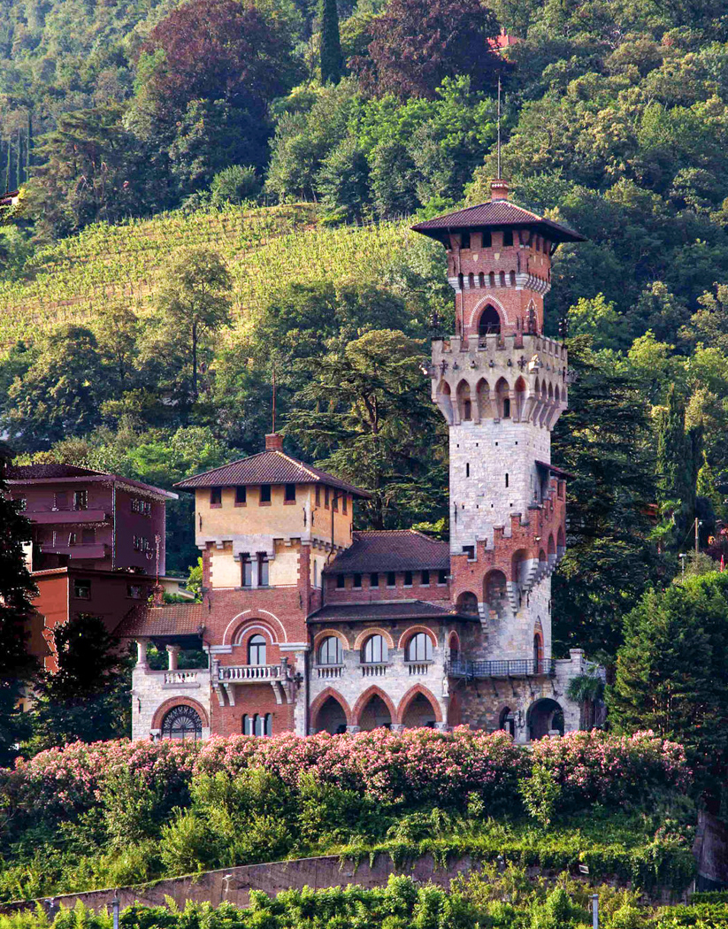 Lugano Castle by Shirley Bormann, APSA, EPSA