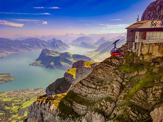 Mt. Pilatus Cable Car