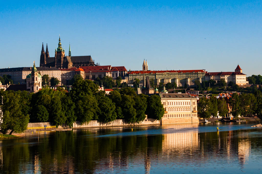 Prague skyline by Rich Krebs