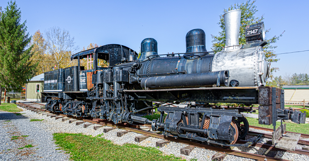 Title: Shay Locomotive Engine # 2147