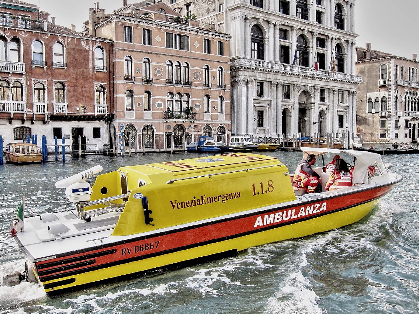 Venetian Ambulance by Kathleen McCrary