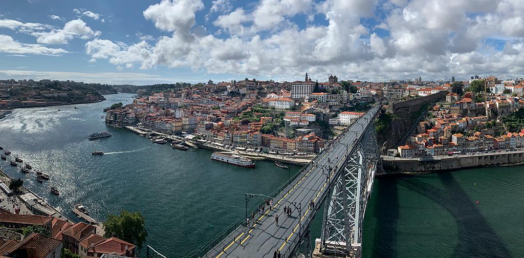 View of Porto, Portugal by Tom Tauber, APSA, MPSA