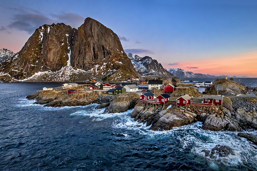 Hamnoy Fishing Village Norway by David Somali-Chow