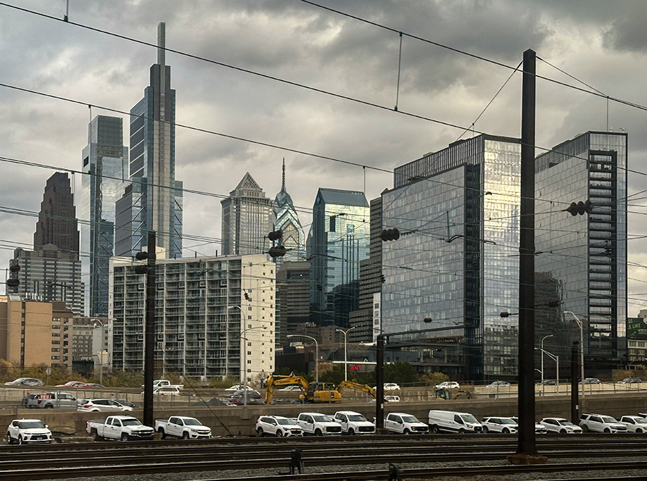 Philadelphia Skyline A Different View
