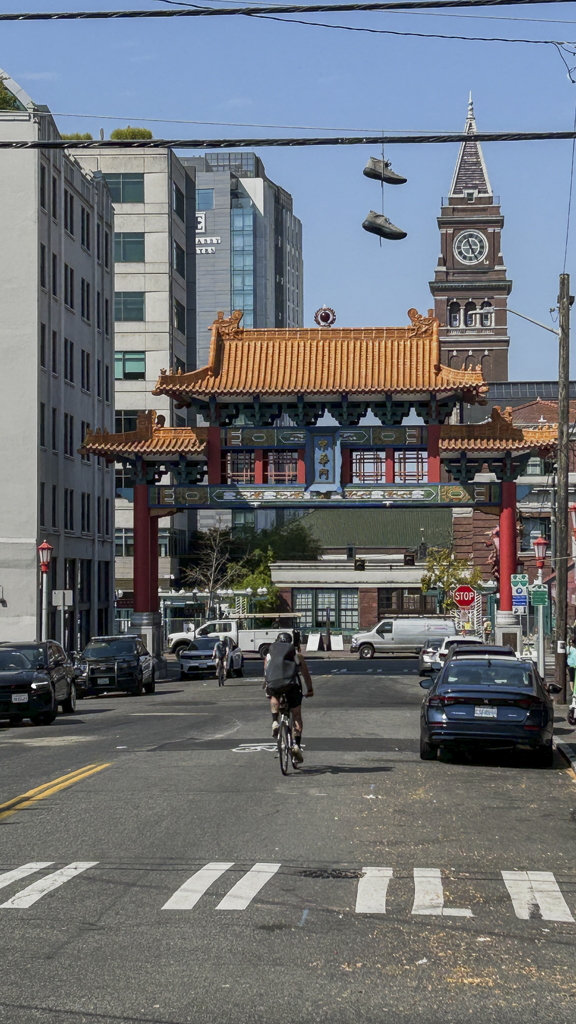 Seattle's Chinatown by Phyllis Peterson