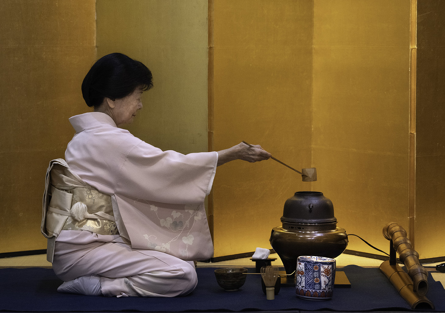 Tea Ceremony in Kyoto, Japan by Tom Tauber