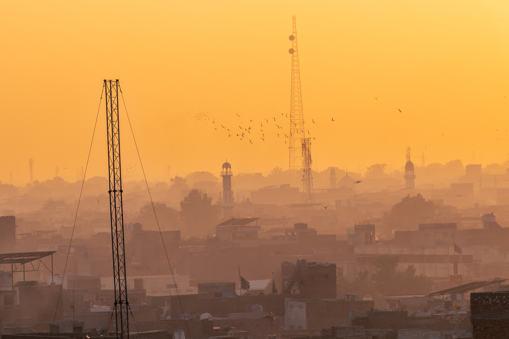 Multan Sunset by Rizwan Choudhry