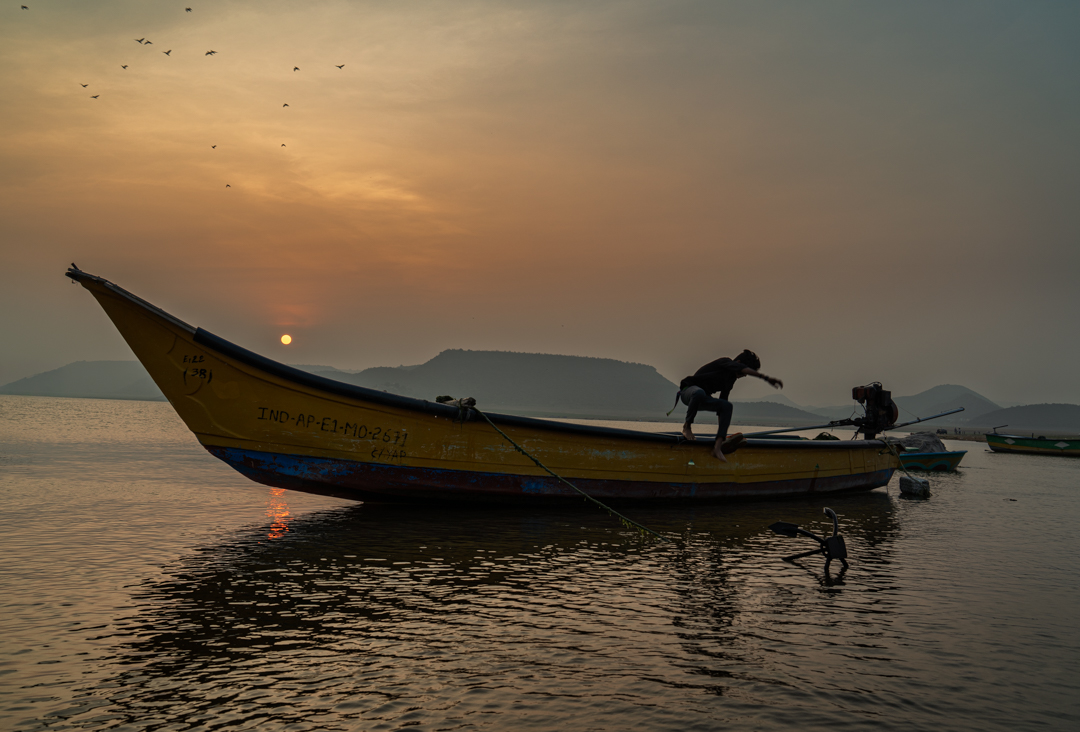 Evening on the Edge by Firdaus Mistri